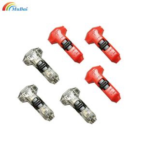 Само-зачистки быстрый монтаж, коннекторов для электрических проводов терминалов благодаря полному отсутствию проводов Клещи для удаления требуется T Shape 1 контактный провод разъема - Product Image 1