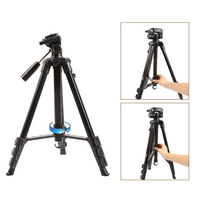 Trépied léger en aluminium pour téléphone, support extensible pour appareil photo, prise de vue en selfie pour smartphone et reflex numérique