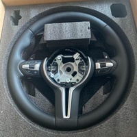 Roda kemudi olahraga kulit, untuk BMW F30 F10 F15 F36 F20 F22 F25 F32 M3 M5 E46 E60 E70 E90 E91 M