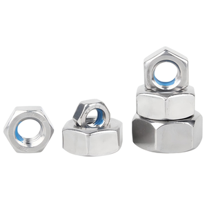 Tuerca hexagonal <span class=keywords><strong>de</strong></span> nailon con parche <span class=keywords><strong>de</strong></span> nailon <span class=keywords><strong>de</strong></span> alta calidad, <span class=keywords><strong>precio</strong></span> <span class=keywords><strong>de</strong></span> fábrica, disponible para OEM y ODM, DIN934 SS SUS304 316, tuerca <span class=keywords><strong>de</strong></span> seguridad hexagonal <span class=keywords><strong>de</strong></span> nailon - Product Image 2