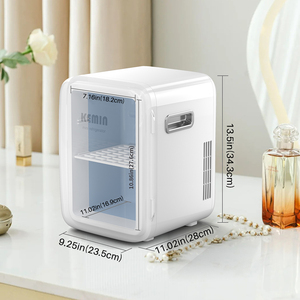 Hôtel <span class=keywords><strong>Mini</strong></span> <span class=keywords><strong>Bar</strong></span> Portable 10L Cosmétique Frid 12V Semiconducteur Réfrigération Congélateur et Chauffage Modes De Refroidissement Meubles D'hôtel - Product Image 6
