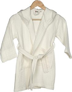 Serviette de <span class=keywords><strong>bain</strong></span> à capuche en coton biologique pour enfants <span class=keywords><strong>Peignoir</strong></span> en mousseline respirante avec bonnet de <span class=keywords><strong>bain</strong></span> pour enfants Coton biologique certifié - Product Image 2
