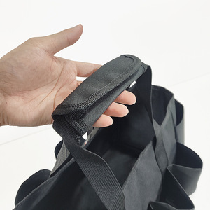 Beverage And Beer Can <b>Storage</b> Tote Bag Tool Duffle Bag For Cleaning And Repair Black Oxford Fabric - Product Image 2