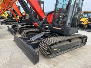 รถขุดขนาดเล็ก Yanmar Vio80 Vio55-5 มือสอง ใช้งานน้อย 5 ตัน เครื่องยนต์ได้รับการรับรองมาตรฐาน CE รุ่นปี 2022 ความจุบุ้งกี๋ 0.3 ลูกบาศก์เมตร พร้อมส่งออก - Product Image 5