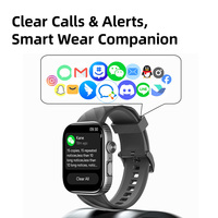 Montre connectée personnalisée OEM/ODM - Design sportif actif, écran OLED, suivi de la fréquence cardiaque et de l'SpO2, calendrier, étanche IP68, magnétique 4