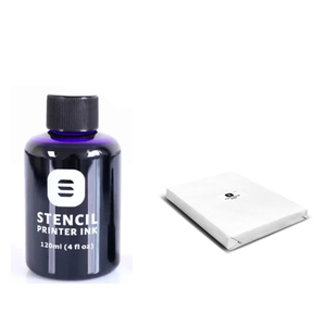 Tinta de impresión de inyección de tinta de tatuaje de 120ml marca Punk al por mayor <span class=keywords><strong>para</strong></span> impresoras <span class=keywords><strong>EPSON</strong></span> accesorio de <span class=keywords><strong>impresora</strong></span> de plantilla Original <span class=keywords><strong>para</strong></span> tatuaje de imagen - Product Image 1