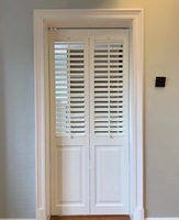 Volets en PVC ajustables économiques et persiennes en PVC pour la décoration intérieure