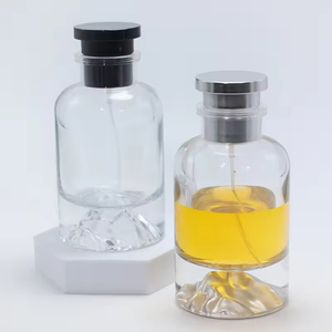 Hot Sale 30ml 50ml 100ml Red Color Glass Perfume <b>Bottle</b> Ready Stock Luxury Thick Bottom <b>Empty</b> Glass Perfume <b>Bottle</b> with Lids - Product Image 3