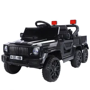 QS OEM ODM Jungen Mädchen Geschenks pielzeug Dual Drive 6V 12V Batterie betriebene 6 Räder Elektrische Geländewagen fahren auf Autos für Kinder