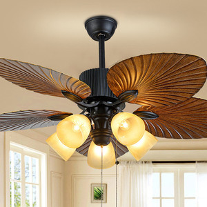 Zeal Lighting Modern Retro <b>LED</b> <b>Ceiling</b> <b>Fan</b> Indoor Decorative <b>Light</b> for Dining and Living Room <b>with</b> Remote Control Switch - Product Image 5
