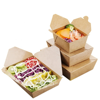 Boîte à hamburger aseptique en papier sulfurisé de qualité alimentaire, personnalisable, à prix d'usine, avec poignée, pour l'emballage de chewing-gum et de sushis