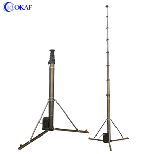 5m 6m 8m 9m 10m Vehicle Mounted Electric Winch Camera Mast Mechanical Motor Telescopic Antenna Mast Telecommunication <strong>Towers</strong> - Product Image 3
