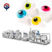 Ligne de production de bonbons gélifiés 3D en forme de boule d'œil personnalisable pour la production de bonbons gélifiés 3D