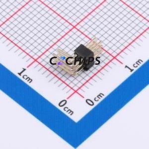 1271WR-2x3P Pin Header Bent Lead Through Hole,P=1.27mm Connector 2x3P 1.27mm Pin Header Right Angle Insert - Product Image 2