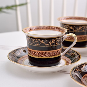 Promotion : Service à thé et café de luxe en céramique et porcelaine fine, 15 pièces, style Europe occidentale - Product Image 3