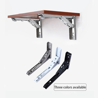 Zuogang Großhandel Möbel Hardware 8 Zoll bis 14 Zoll Montage Metall Wand Klappregal Edelstahl einstellbare Winkellagerung