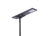Lampadaire Solaire Intégré Tout-en-un avec Capteur PIR et Radar, Étanchéité IP65, Multi-usages pour Routes, Fermes, Parcs, Villages et Parking