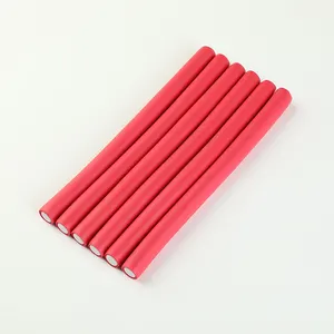 Factory Wholesale 6Pcs/Bag Twist Flexi Foam Curling Rods Heatless Soft Bendy Hair Roller Curler for Short Hair Long Hair