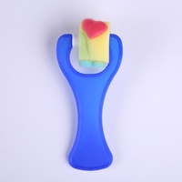 Éducation précoce bricolage peinture Art fournitures 4 petits autocollants fronde Ferry timbre éponge brosse pour enfants Graffiti Art