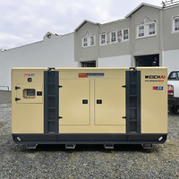 Générateur diesel silencieux professionnel Weichai Weifang 300 kVA, sans balais, insonorisé, avec télécommande