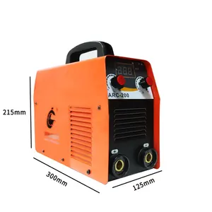 220V alta potência mini soldador arco IGBT inversor 200A Dc doméstico pequena máquina de solda elétrica para solda