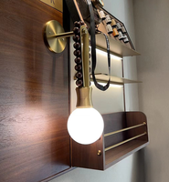 Design classique Dernière Villa Bureau Intérieur Éclairage Designer Marbre Applique Chambre Lumières pour Hôtel Bar