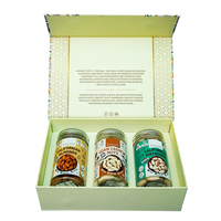 Boîte Cadeau Personnalisée de Luxe Vide en Carton pour Pots Mason, Épices, Noix de Cajou, Fruits Secs et Fruits à Coque
