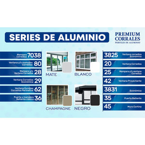 Cửa nhôm khung cửa trượt hồ sơ nhôm hồ sơ dòng cửa sổ 20 25 perfil aluminio ventana vl46 - Product Image 5