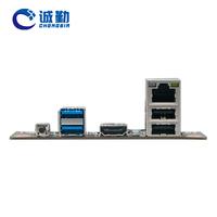Mère de jeux 4th processeur 8 gpu DDR3 ram carte mère HD affichage LAN 4USB 1PCIE 16X mini pc barebone
