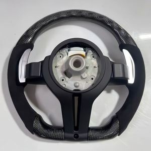 Volant personnalisé en fibre de carbone et Alcantara pour <span class=keywords><strong>BMW</strong></span> M2 M3 M4 M2 F87 M5 F90 X3M F97 F10 F30 F85 - Product Image 5