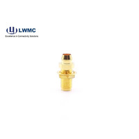 Serie SMA macho/hembra conector de cable RF SMA hembra soldadura montada en mamparo para cable 141