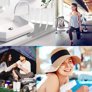 Vente en gros de flacons de shampooing pour enfants en plastique écologique réutilisable et moderne, 300 ml, avec distributeur à pression - Product Image 4