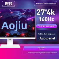 Monitor para Juegos de 27 Pulgadas, 4K a 160Hz, Panel IPS Rápido de Tercera Generación, HDR600, SRGB100, Altavoces Integrados para 21