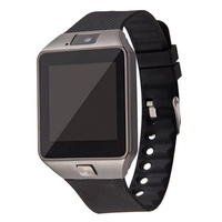 Reloj Inteligente DZ09 de Acero con Pantalla Luminosa de 1.56 Pulgadas, Cámara de 3MP para Grabadora de Voz, Pantalla Táctil Android Multifunción con Tarjeta SIM