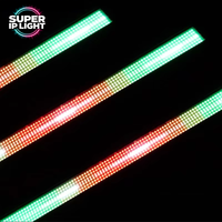 Projecteur de scène étanche à LED, lumière stroboscopique LED RGB WA, barre lumineuse stroboscopique pour concerts en plein air, événements, fêtes
