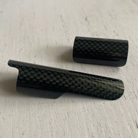 Accesorios de Bicicleta de Fibra de Carbono: Protector Trasero de Horquilla de Carbono Modelo T800 con Lámina de Protección de Tela Pequeña
