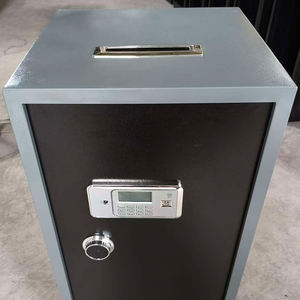 Caja Fuerte Digital Antirrobo con Tolva, Caja <span class=keywords><strong>de</strong></span> Seguridad <span class=keywords><strong>de</strong></span> Acero Ignífuga, Hucha para Objetos <span class=keywords><strong>de</strong></span> Valor - Product Image 3