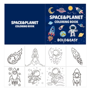 Nouveau <span class=keywords><strong>livre</strong></span> <span class=keywords><strong>de</strong></span> coloriage Planète Univers pour enfants <span class=keywords><strong>de</strong></span> 4 ans, dessin animé, graffiti - Product Image 4