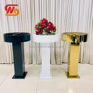 SMOOTH Tall Metal Flower Stand Gold White Black Wedding <b>Decoration</b> <b>Party</b> Decor Flower Rack Stand - Product Image 1