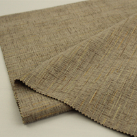 Rideau occultant gris en tissu brocart polyester ignifuge personnalisé en usine pour hôtel (rouleau)