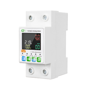 Tuya 63A <span class=keywords><strong>wifi</strong></span> thông minh ngắt mạch Din Rail giám sát năng lượng hẹn giờ Kiểm soát & nhà thông minh tích hợp - Product Image 1