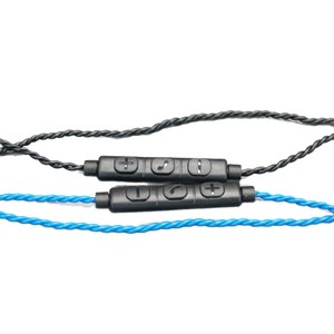 Cable de repuesto para auriculares Shure Se215 315 425 535 Ue900, Cable de Audio de cobre sin oxígeno de nailon azul - Product Image 5