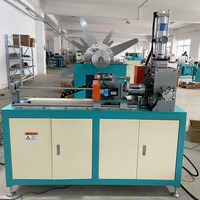 Machine de poinçonnage et de bordage automatique de tubes ronds en acier inoxydable CNC