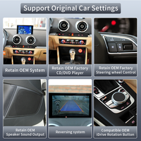 Radio Mobil Sistem Linux 10.25 inci dengan Navigasi GPS untuk Audi A3 2014-2020 8V Pemutar Stereo Multimedia