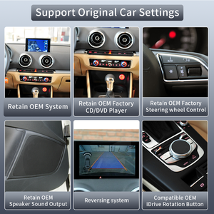 Radio para Auto con Sistema Linux de 10.25 Pulgadas, Navegación GPS para <span class=keywords><strong>Audi</strong></span> <span class=keywords><strong>A3</strong></span> 2014-2020 <span class=keywords><strong>8V</strong></span>, Reproductor Estéreo Multimedia - Product Image 5
