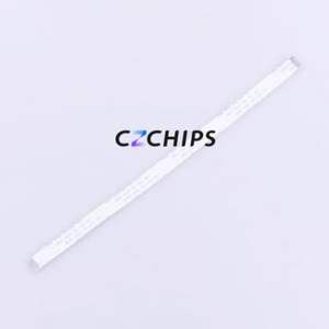 JS10A-10P-250-4-8 FFC Cable (Flexible Flat Cable) P=1mm Connector 10P 1mm 0.3mm Non-Inverting - Product Image 1