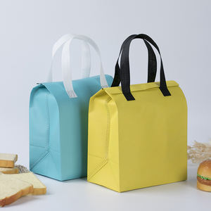 ถุงใส่อาหารหุ้มฉนวนไม่ถักไม่ทอแบบกำหนดเองพร้อมถุงใส่เค้กชาแบบกันน้ำมันเย็นสำหรับร้านอาหารร้านอาหาร - Product Image 3