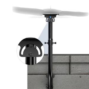 Support mural et de toit robuste en acier au carbone Starlink Gen 3 V4 pour antenne d'extension 180 °    Kit de fixation réglable - Product Image 3