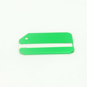 1PC Aluminium Metal Travel Accessories Luggage Baggage Suitcase Backpack Bags Address <b>Tags</b> <b>Name</b> Label Holder for Women Men - Product Image 2