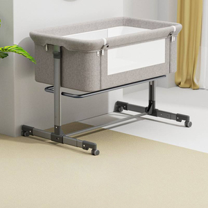 Nuevo Producto: Cuna Eléctrica Móvil para Bebé, 4 en <span class=keywords><strong>1</strong></span>, Altura Ajustable, Cuna para Dormitorio de Bebé - Product Image 5